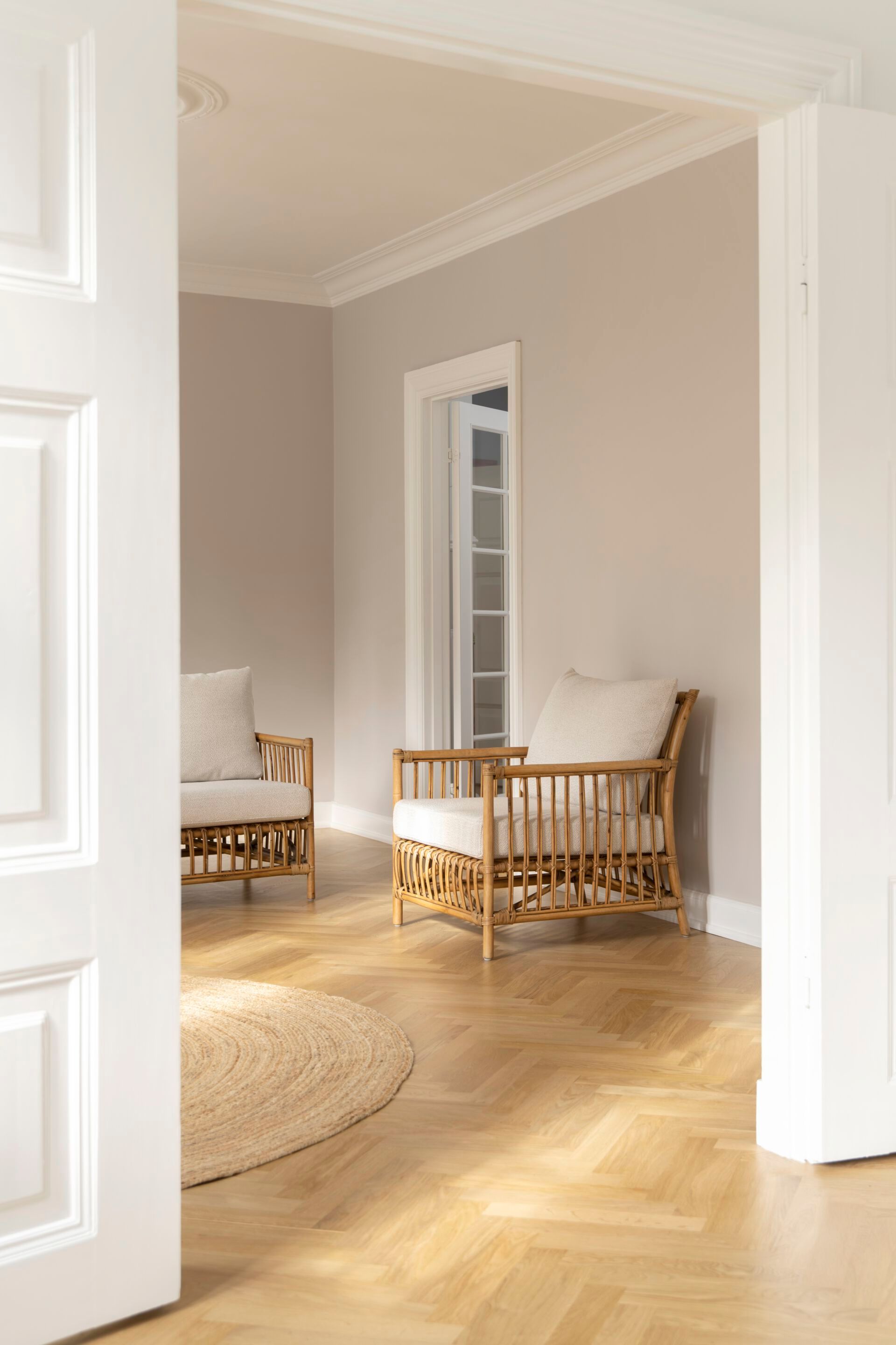 Кресло из ротанга с подлокотниками Sika Design Originals ARCH-00123715 - Вид №1