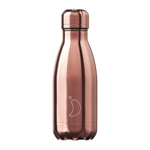 B260CHRGO Термос chrome, 260 мл, бронзовый Chilly's Bottles