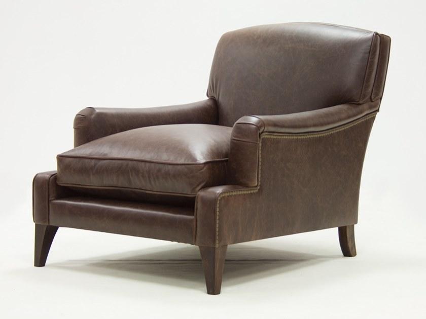 CREARTE COLLECTIONS Кожаное кресло с подлокотниками  59  - Вид №1