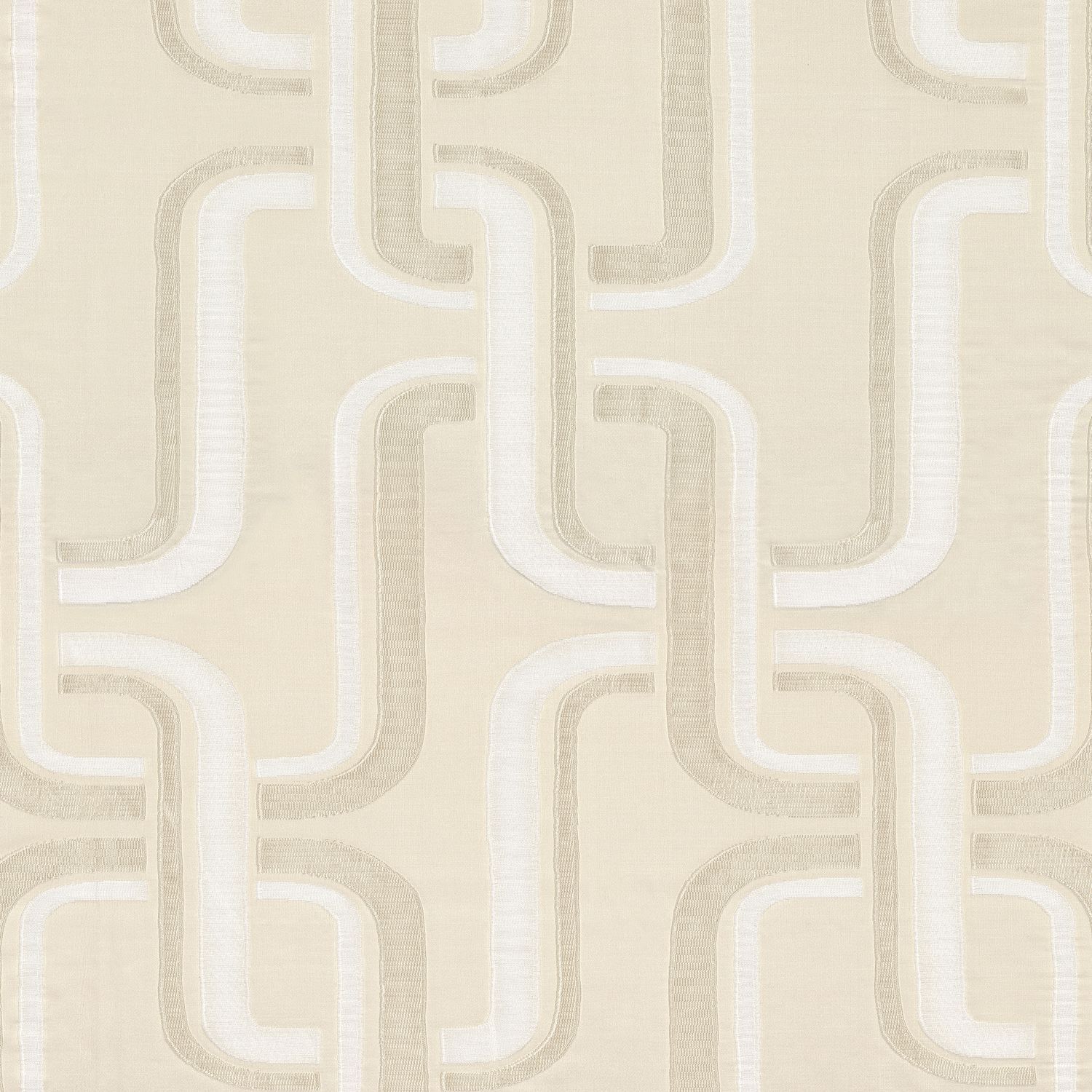 Жаккардовая ткань с графическим рисунком Casamance Luminescence ARCH-00117096 - Вид №7