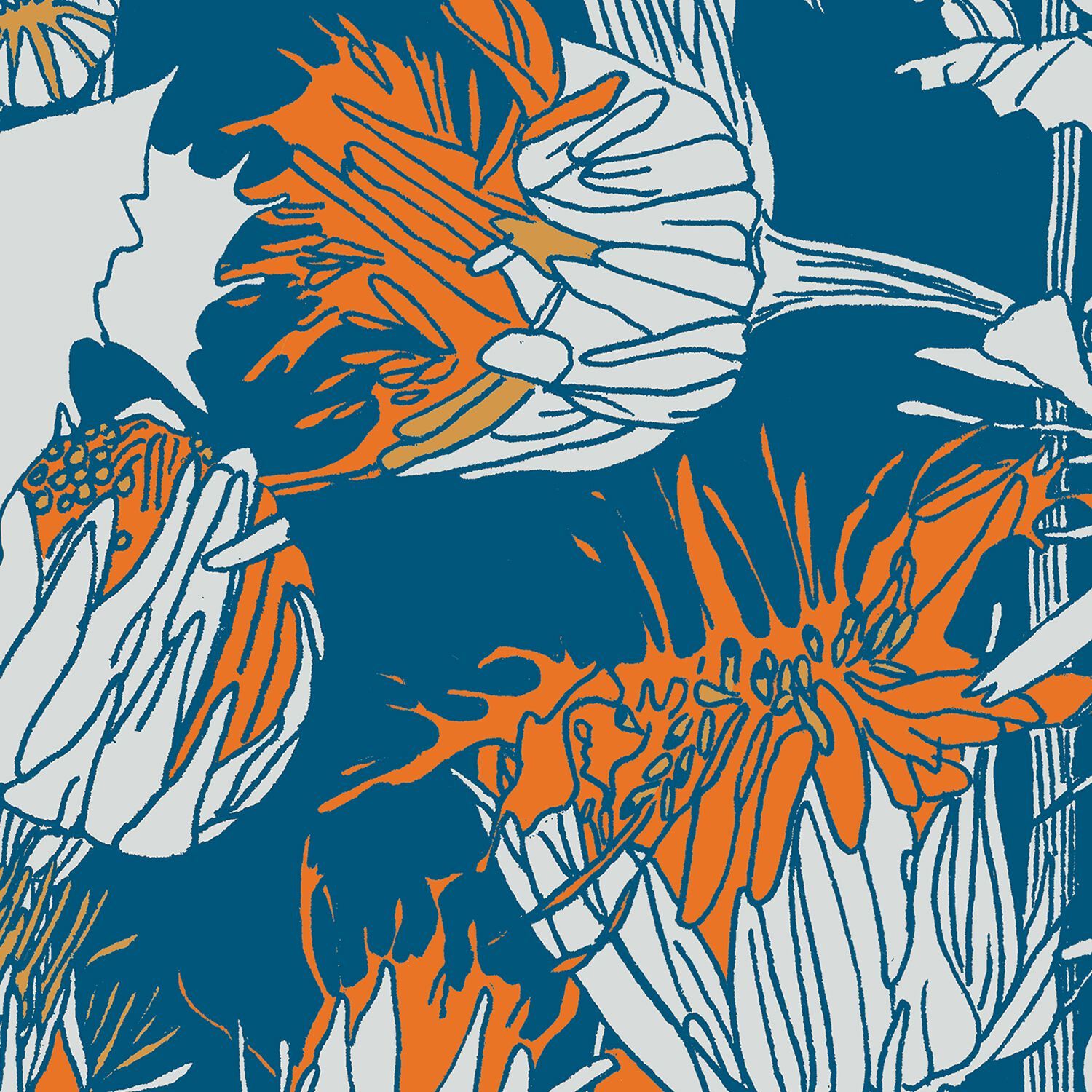 Обои с цветочными мотивами Ressource Forestine ARCH-00075498 - Вид №5