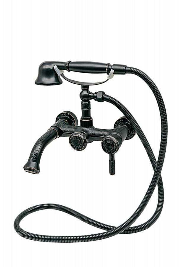 90596795 Душевая стойка MC.300.BBR 1 режим цвет черный STLM-0299677 MILACIO