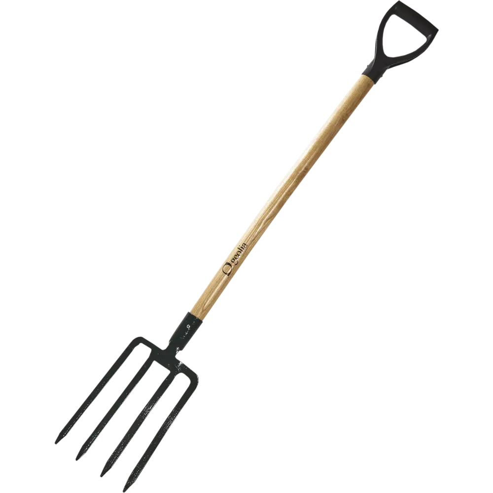 Вилы копательные Geolia 120 см, сталь, деревянный черенок STLM-2121948 - Вид №3