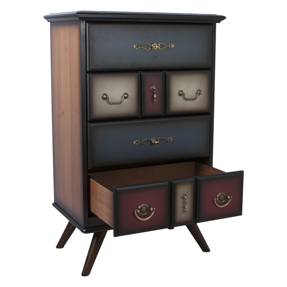 11530 Комод Пандора 1 Орех Mix BOGACHO 4627139502197 - Вид №4