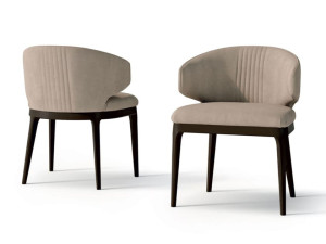 Мягкий стул из нубука