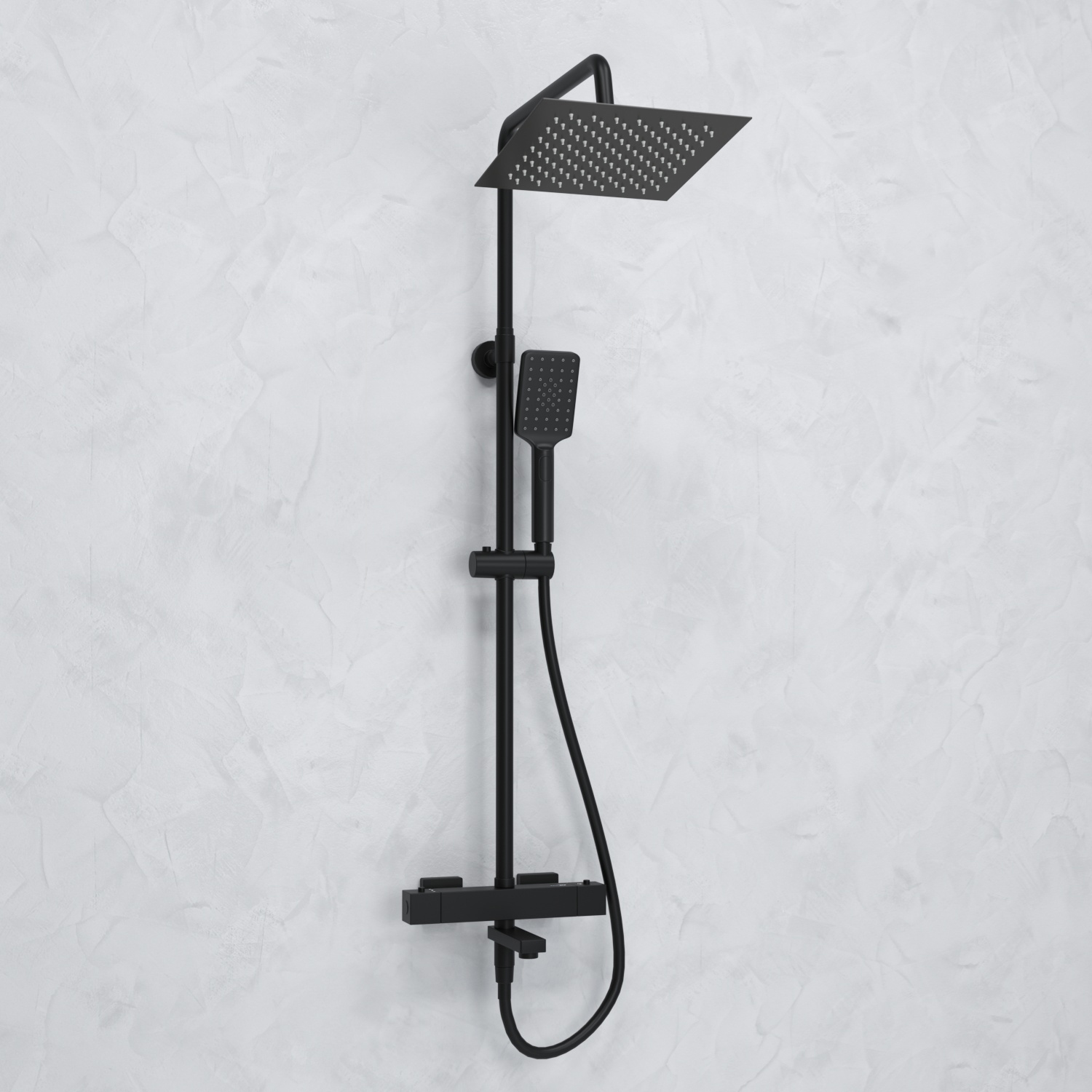 A299.255.130.BM Thermo Душевой комплект с термостатическим смесителем WasserKRAFT 