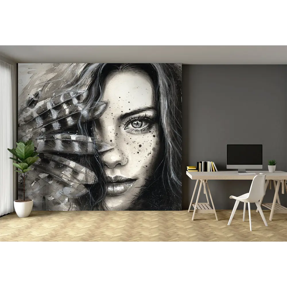 Фотообои Хиппи флизелиновые 300x270 см L13-197 FBRUSH 3D FLIZART STLM-2143781 - Вид №2