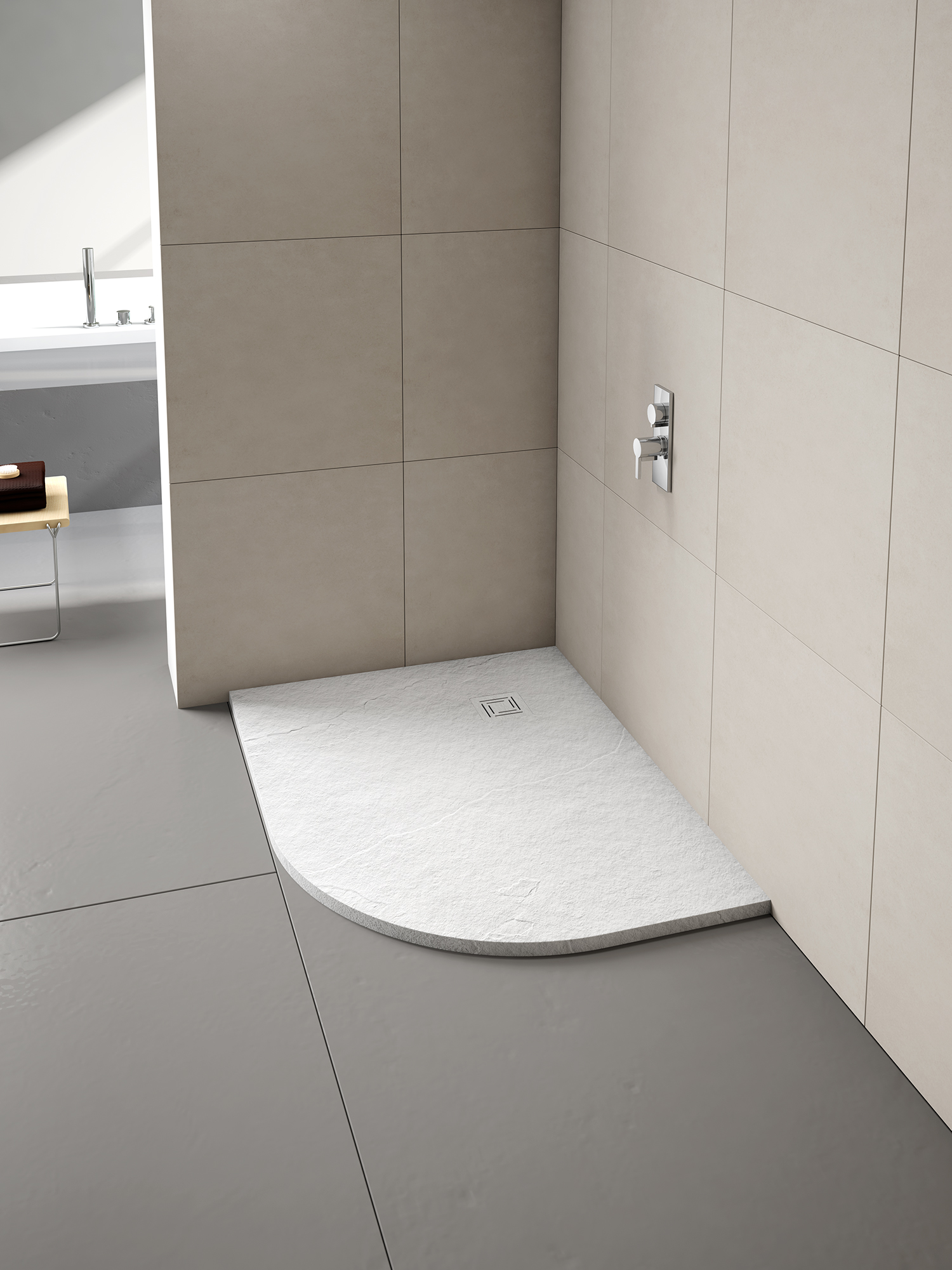 Душевой поддон T108HG L или R Merlyn Truestone - Вид №4