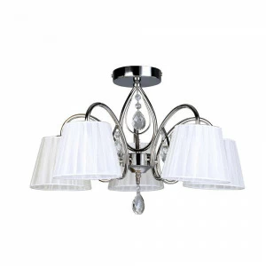 Потолочная люстра Omnilux Cardillo OML-56607-05 OMNILUX CARDILLO 336874 Белый;хром