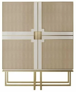 FRATO Буфет из лакированной древесины с распашными дверцами  Ffu040008aaa