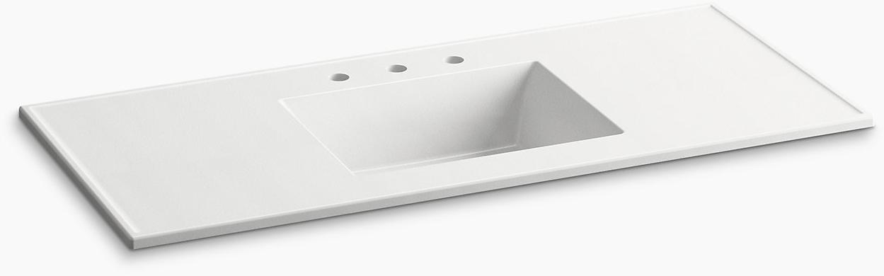 K-2783-8-G82 Накладная раковина на столешницу  прямоугольная Kohler  - Вид №1