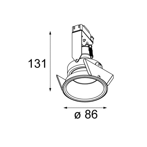 Утопленный светодиодный прожектор Modular Lighting Instruments LOTIS ARCH-00100749 - Вид №34