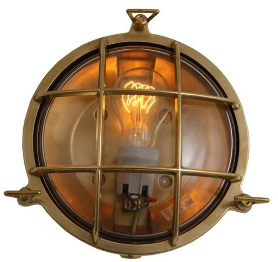 Mullan Lighting Настенный светильник с прямым светом ручной работы Adoo marine nautical light Mlwl217  - Вид №1