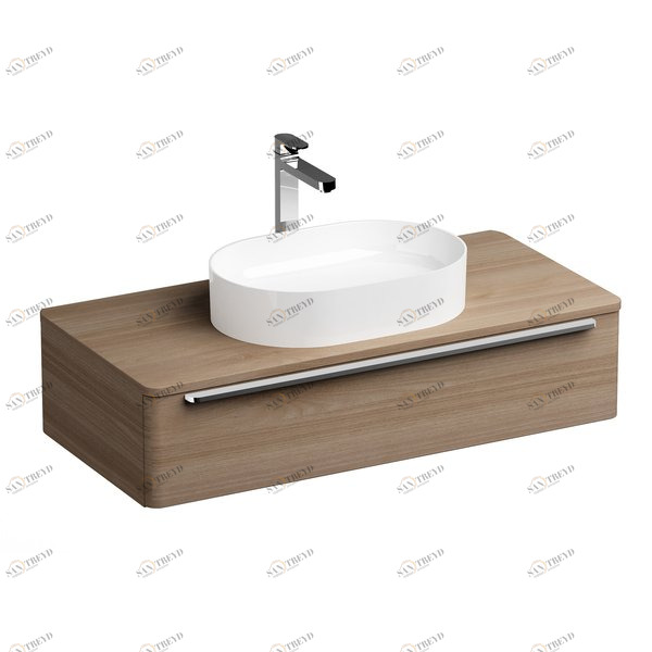Тумба под умывальник SUD 260.01 1100 орех Ravak X000001084