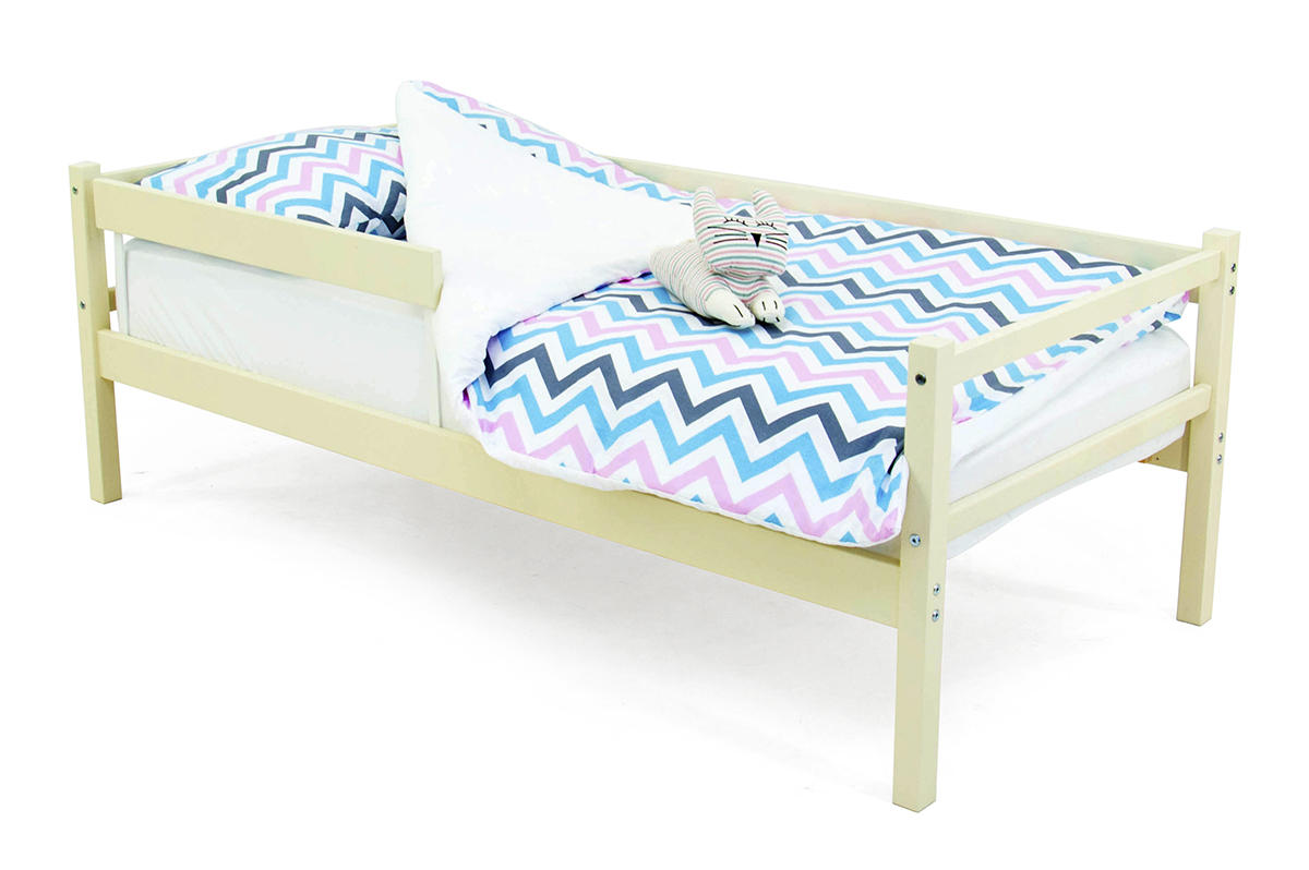 Детская кровать-тахта Svogen бежевая БЕЛЬМАРКО  326818 Бежевый Santreyd  - Вид №1