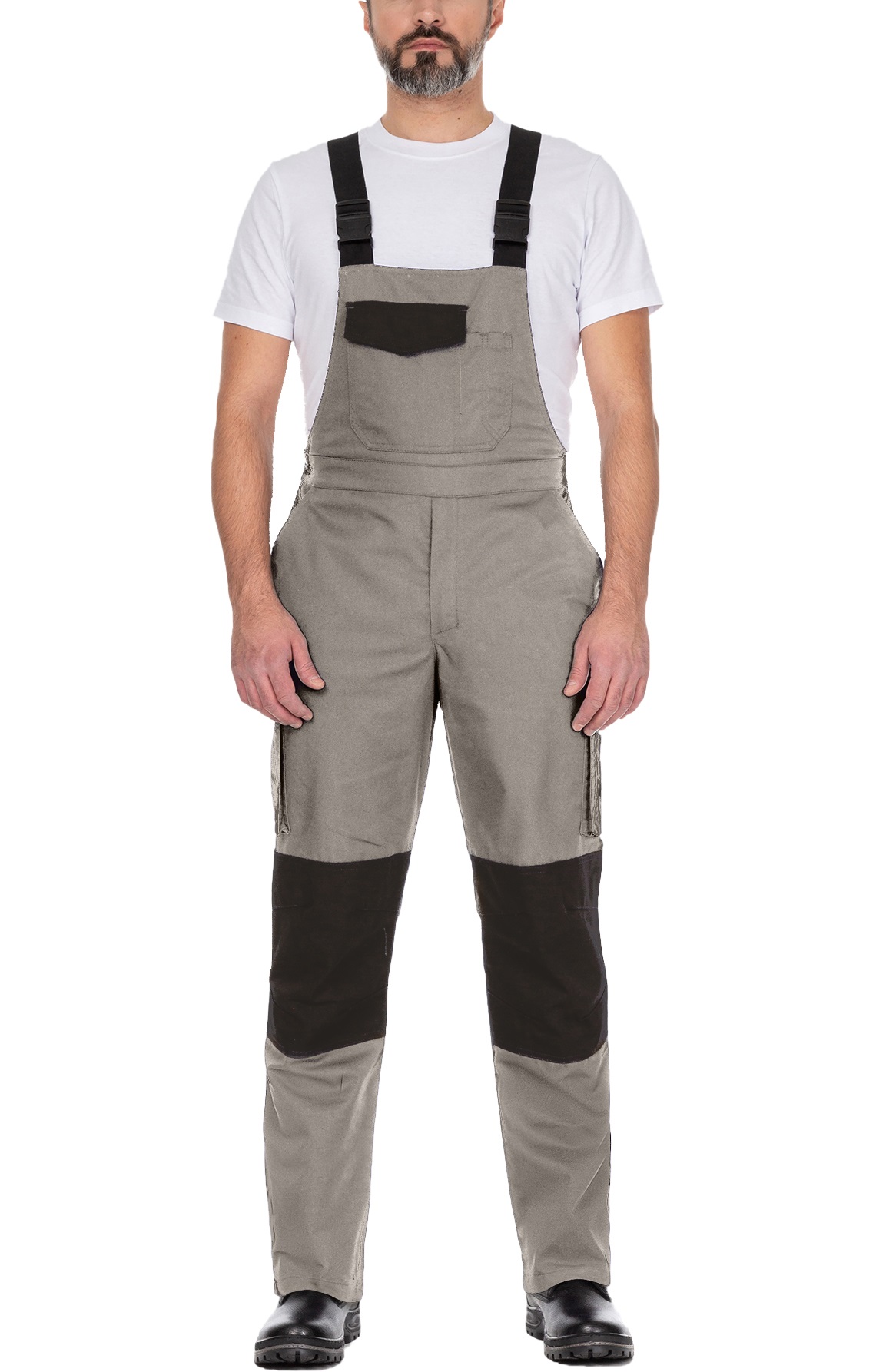 4956818 Костюм  NEW 2 серый песок с серым хаки STATUS  Летняя спецодежда  размер 60-62/170-176  - Вид №7