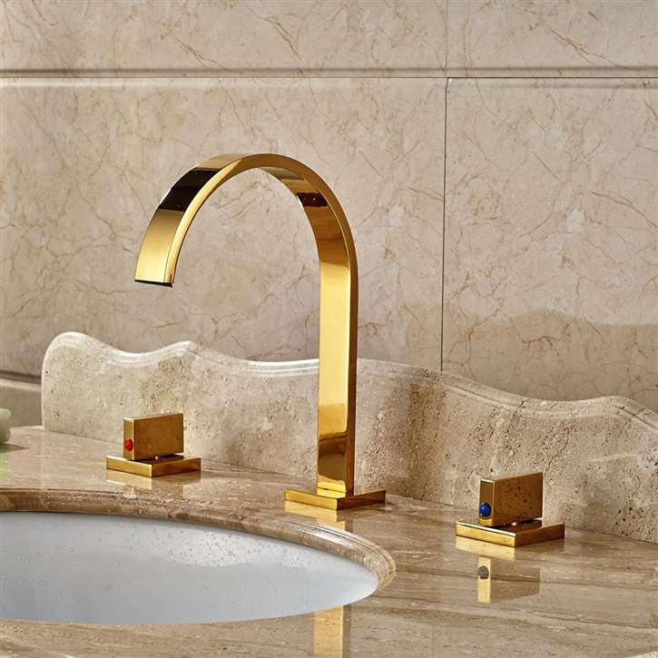 Смеситель для раковины с 3 отверстиями Fontana Showers голубой ARCH-00069882 - Вид №2