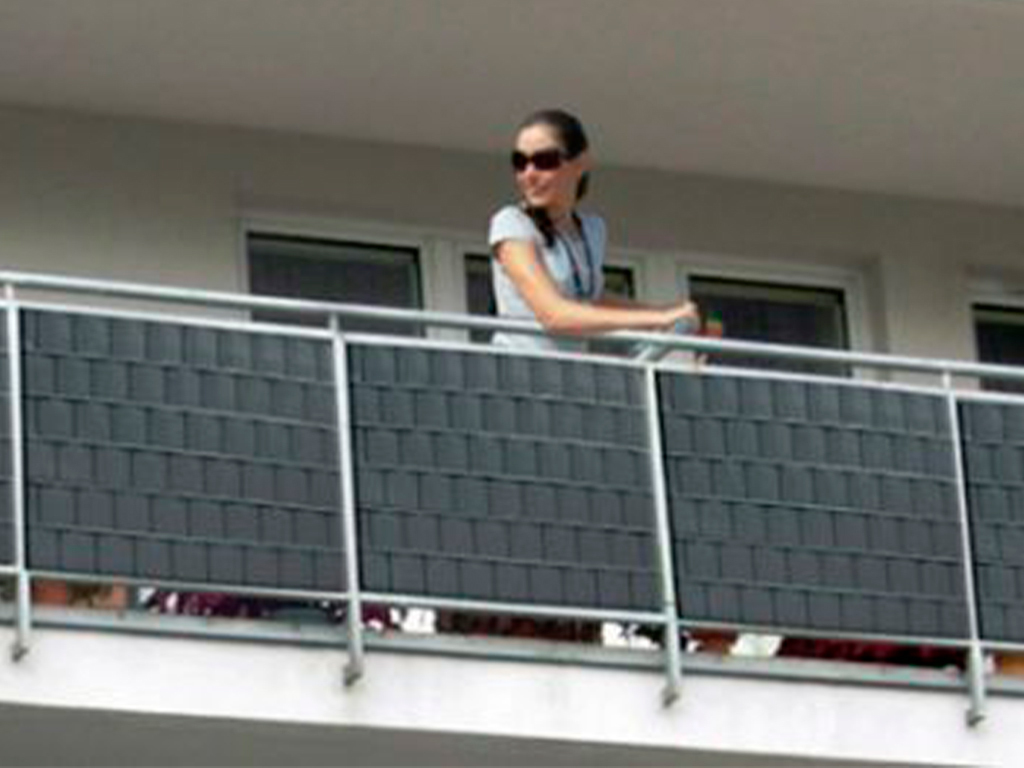 Заборная лента серая 48 мм ГеоПластБорд GPBST-172 - Вид №12