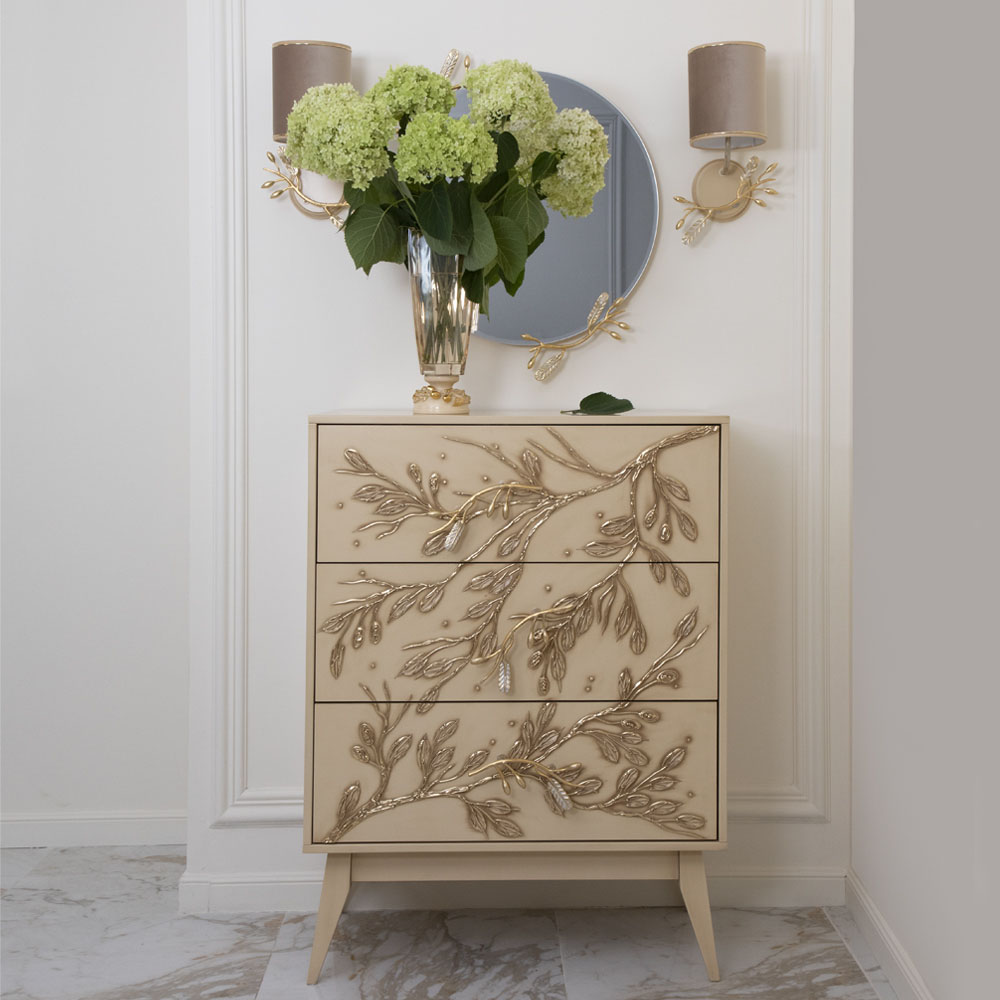 35066 Бра Oliva Branch Айвори правое BOGACHO 4627196596955 - Вид №2