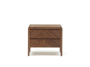 Прикроватная тумбочка с 2 ящиками с 3D-фасадами