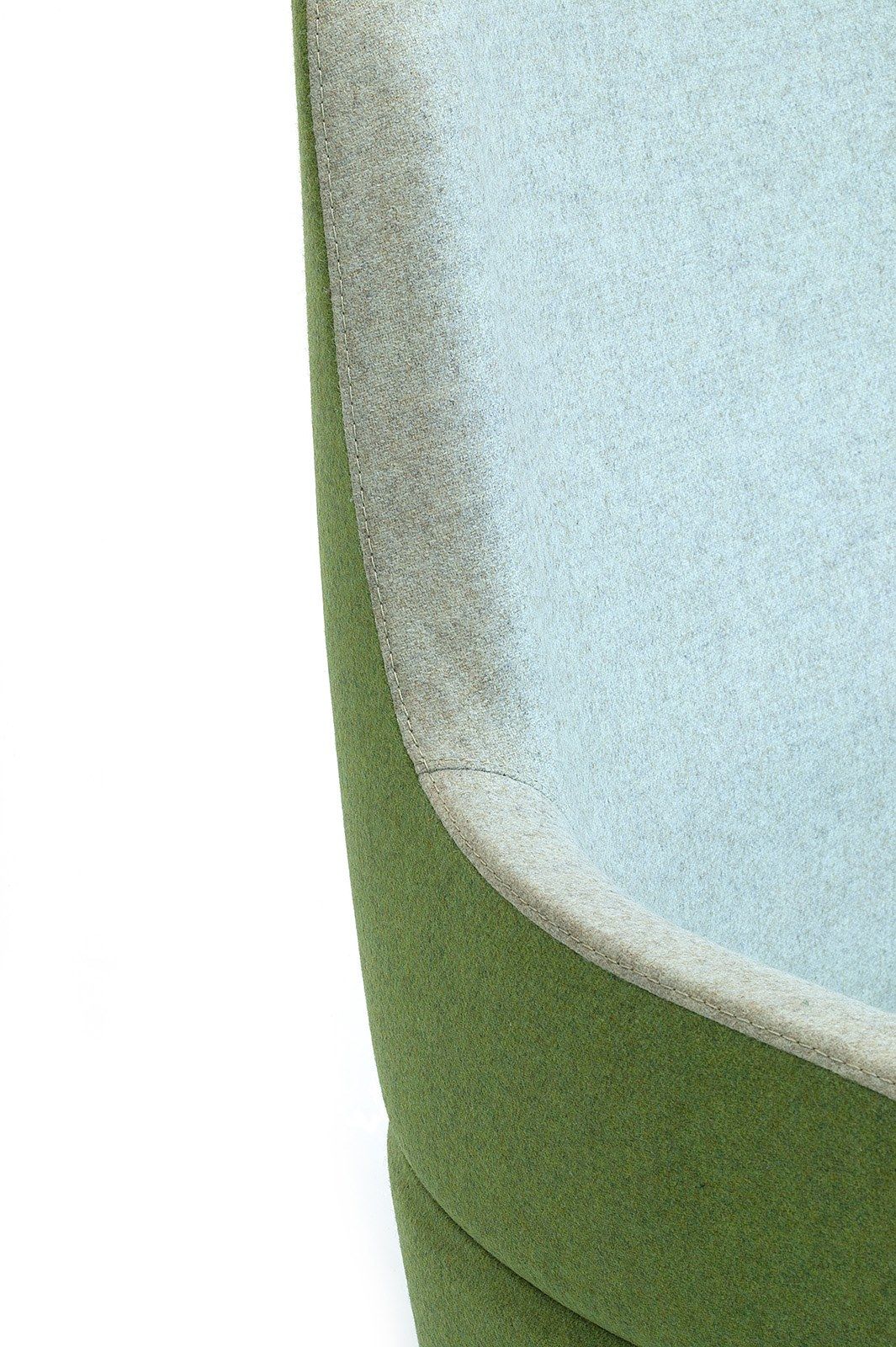 Шерстяное регулируемое по высоте офисное кресло с подлокотниками Leyform ARCH-00116892 - Вид №6