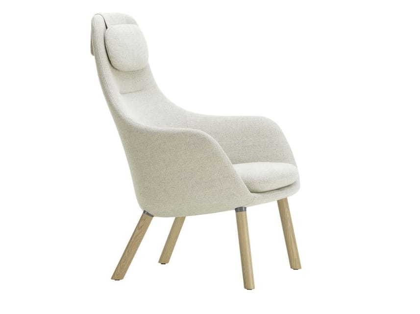 Тканевое кресло с подголовником VITRA HAL Lounge ARCH-00081015 - Вид №2