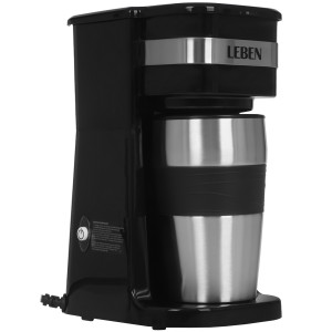 9237208 Кофеварка капельная LEBEN 286-039 черный