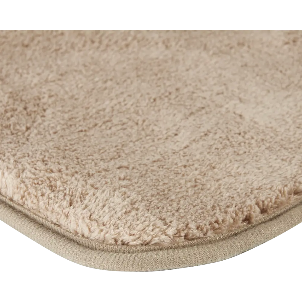 Набор ковриков для ванной комнаты Jersey 45x70/45x45 см цвет бежевый Santreyd PRM-1119 STLM-2173444 - Вид №1