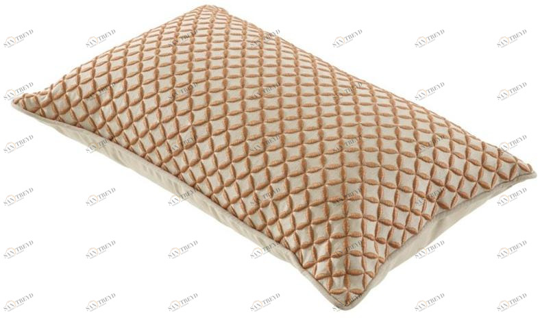 Ligne Roset Прямоугольная подушка с узорами из хлопка и льна  11020402-11020403 