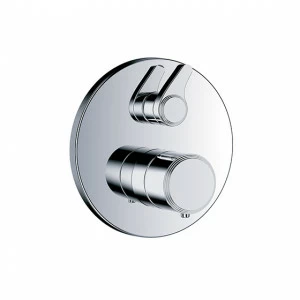 Термостат для душа скрытого монтажа ½" с запорным вентилем JOERGER Cronos