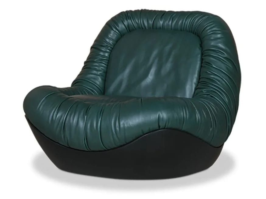 Кожаное вращающееся кресло Baxter BARRET ARCH-00049470