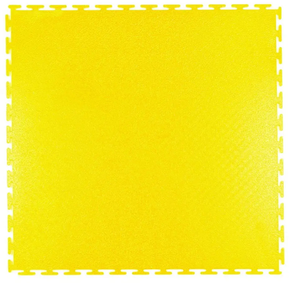 91027348 ПВХ плитка Пластфактор Sensor Euro Ral 1016 толщина 7 мм 2.50 м² STLM-0889139