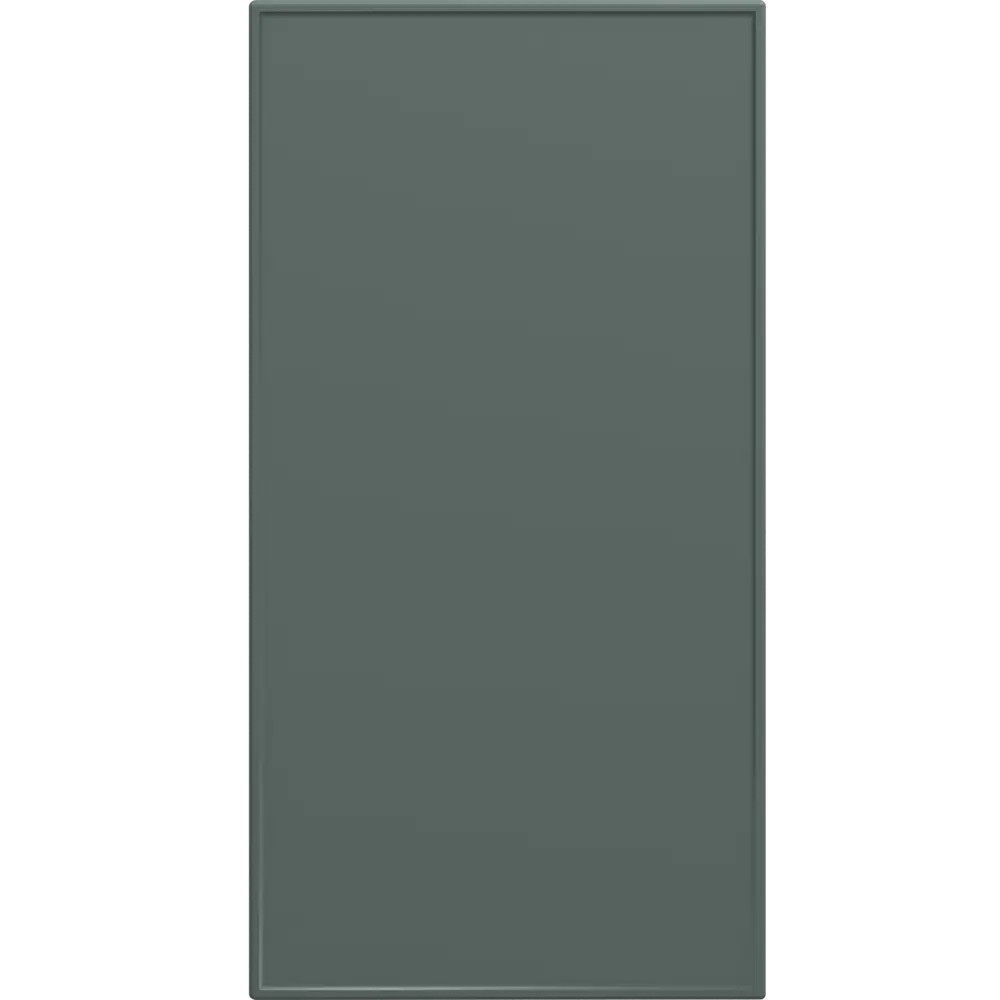 Фасад кухонный DELINIA ID Инта зеленый с филенкой 39.7×76.5 см 89349189 STLM-1391149 - Вид №1