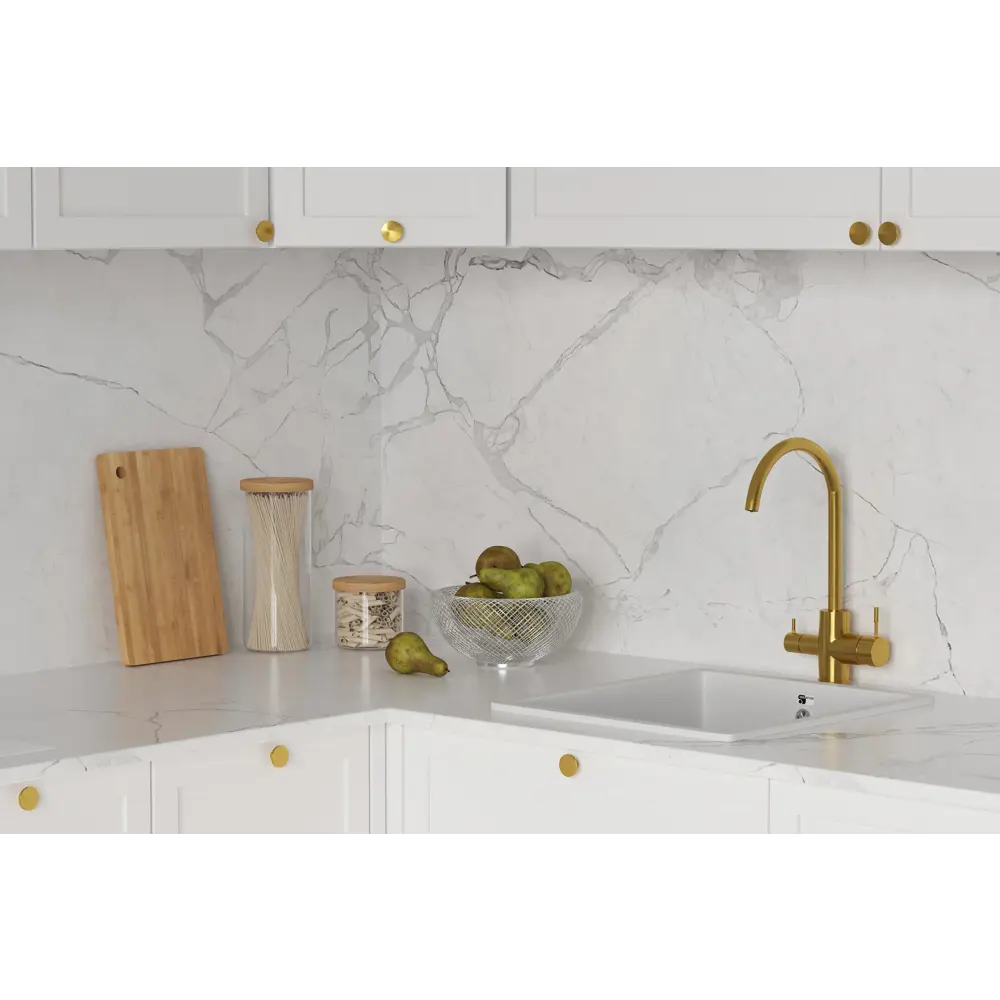 Столешница Santreyd Молекуль из искусственного камня 240×60 см 84168275 STLM-0046753 - Вид №7