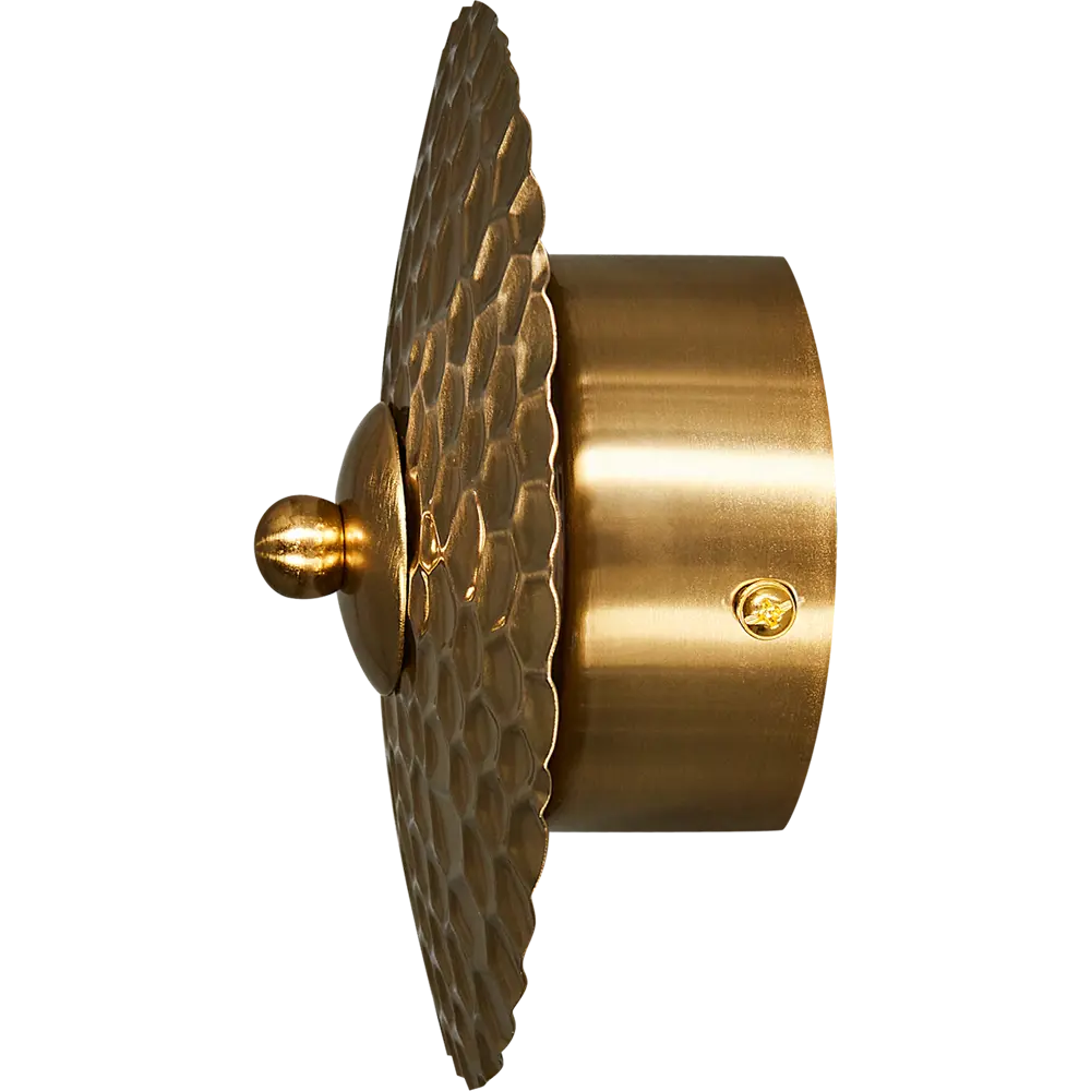 DE CITY Оскар — золотистое бра с черным акриловым плафоном 89391613 STLM-1573448 - Вид №3