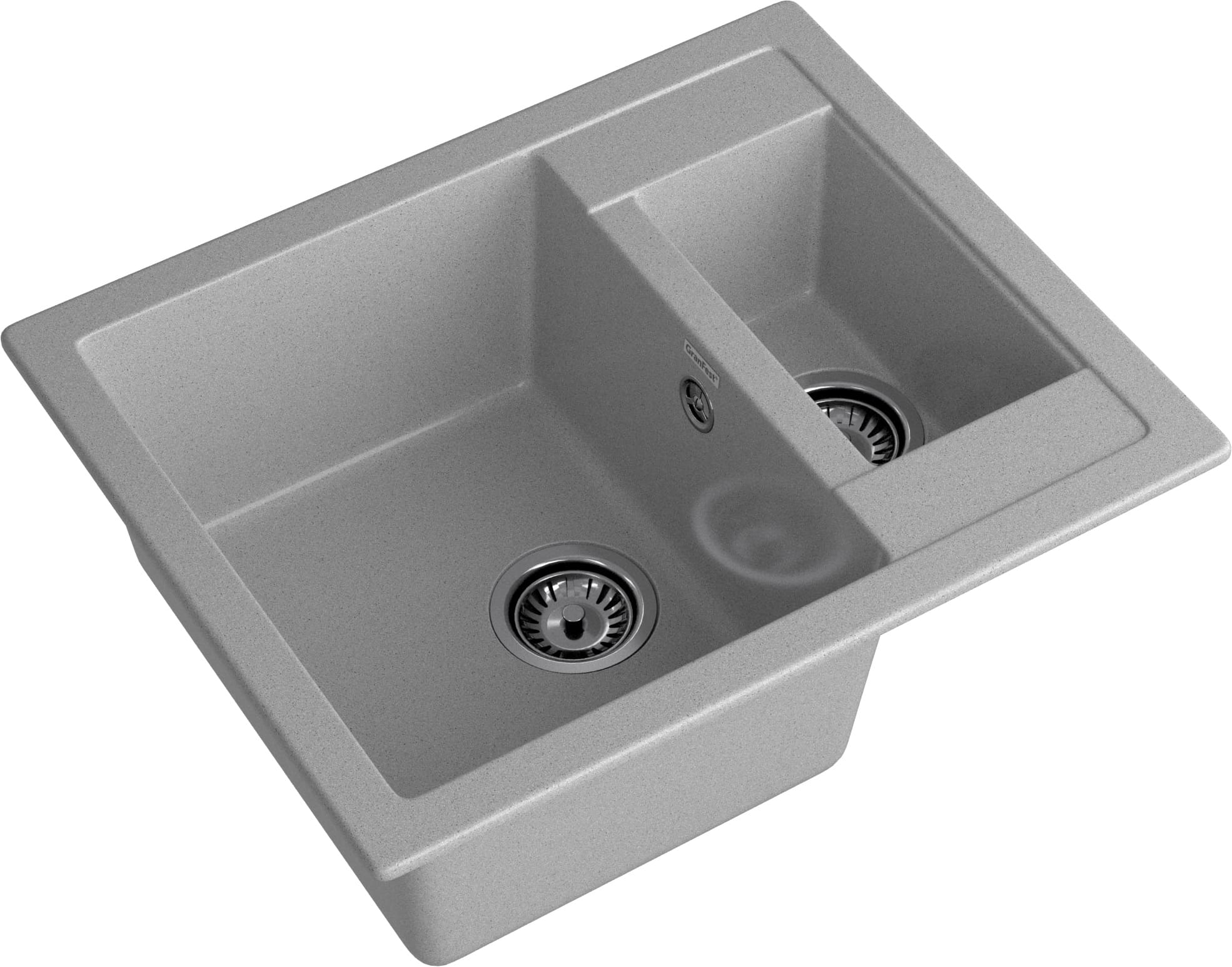 Кухонная мойка Искусственный камень QUADRO S227 GranFest Q-610K-S227 - Вид №2