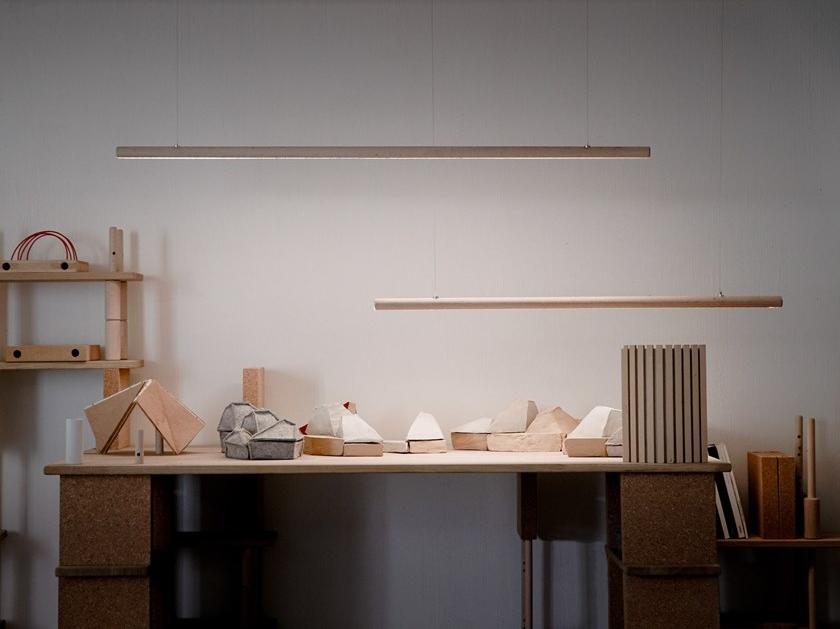 smarin Светодиодный подвесной светильник из дуба sun-id-1408260 - Вид №2