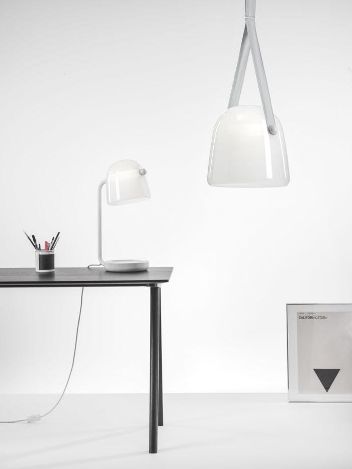 BROKIS Настольная лампа из дутого стекла с диммером Mona Pc950 - Вид №2