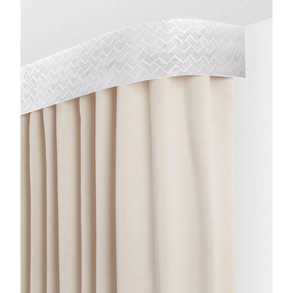 Карниз трехрядный Кант 200 см пластик цвет светло-серый DOMLEGRAND STLM-2190582 - Вид №3