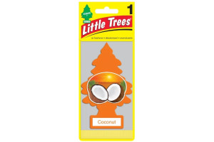 16437587 Ароматизатор Ёлочка Coconut Кокос U1P-10317-RUSS Car-Freshner