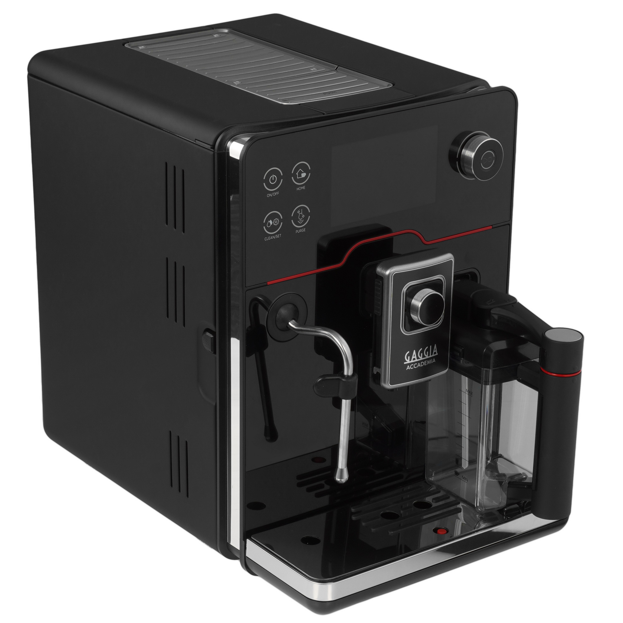 9081530 Кофемашина автоматическая GAGGIA RI9781/01 - NEW ACCADEMIA GLASS черный STDN-0071519 - Вид №6