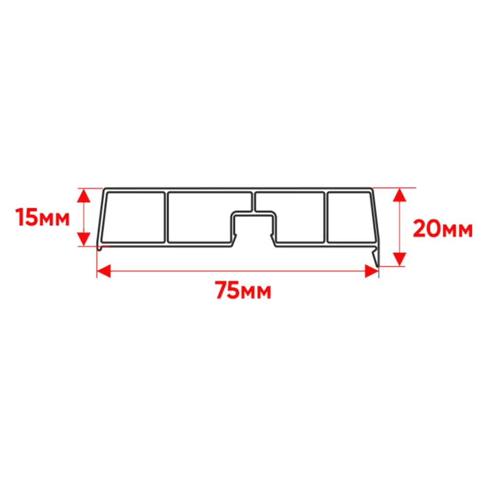 Наличник дуб шефилд 1500x75x15 мм Santreyd STLM-2191057 - Вид №3