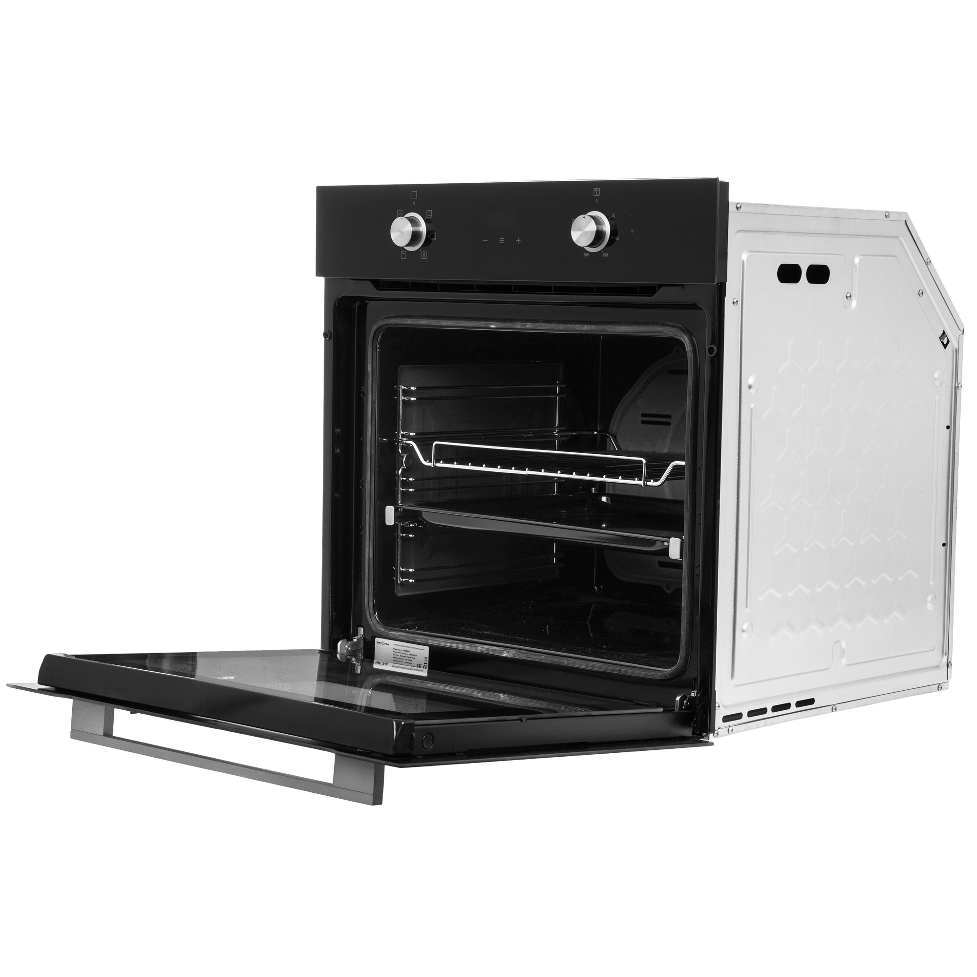 9918140 Электрический духовой шкаф KRONA TESORO 60 BL черный KRONA1 STDN-0142649 - Вид №4