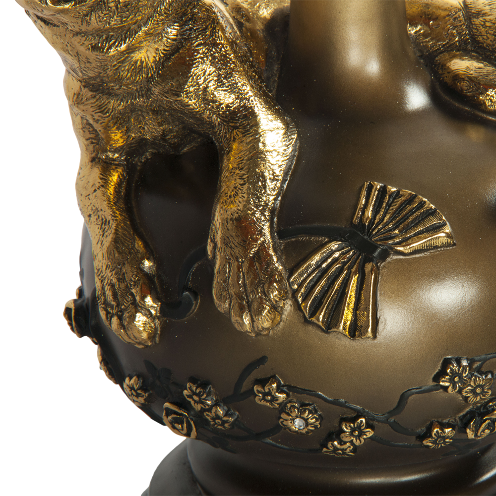 32077,34003 Настольная лампа Агнесса Мадлен Солнечный Персик BOGACHO 4627138210833, 4627138150931 - Вид №6