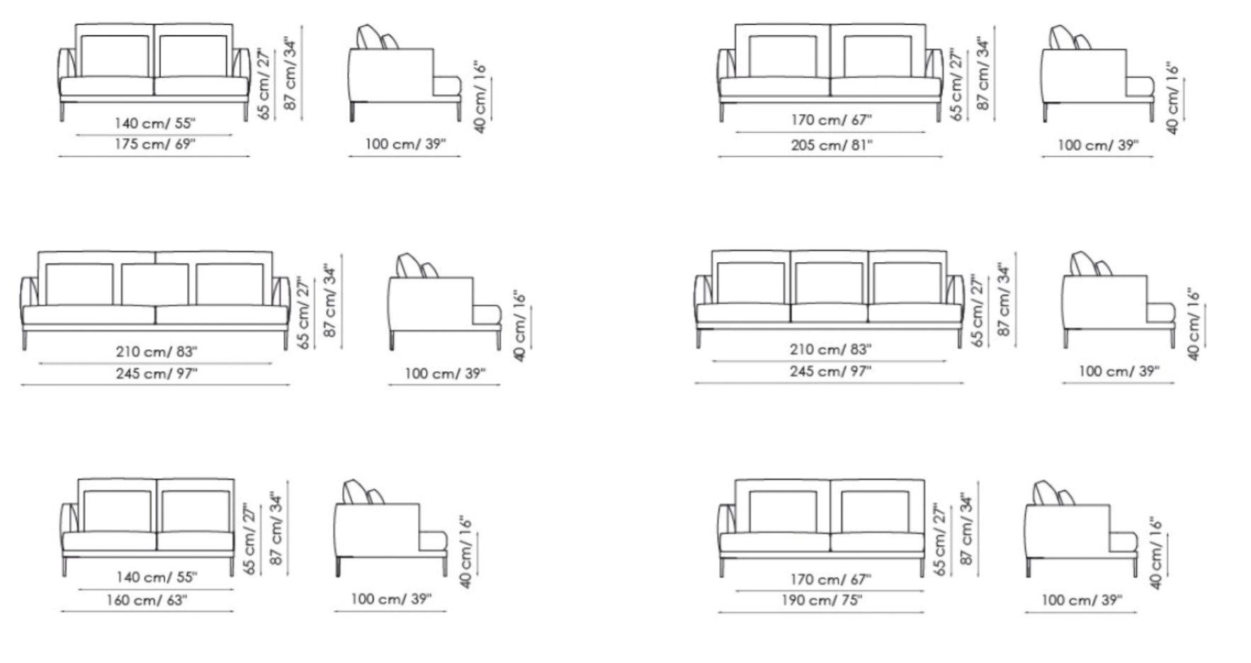 Ткань диван BONALDO Paraiso ARCH-00037372 - Вид №10