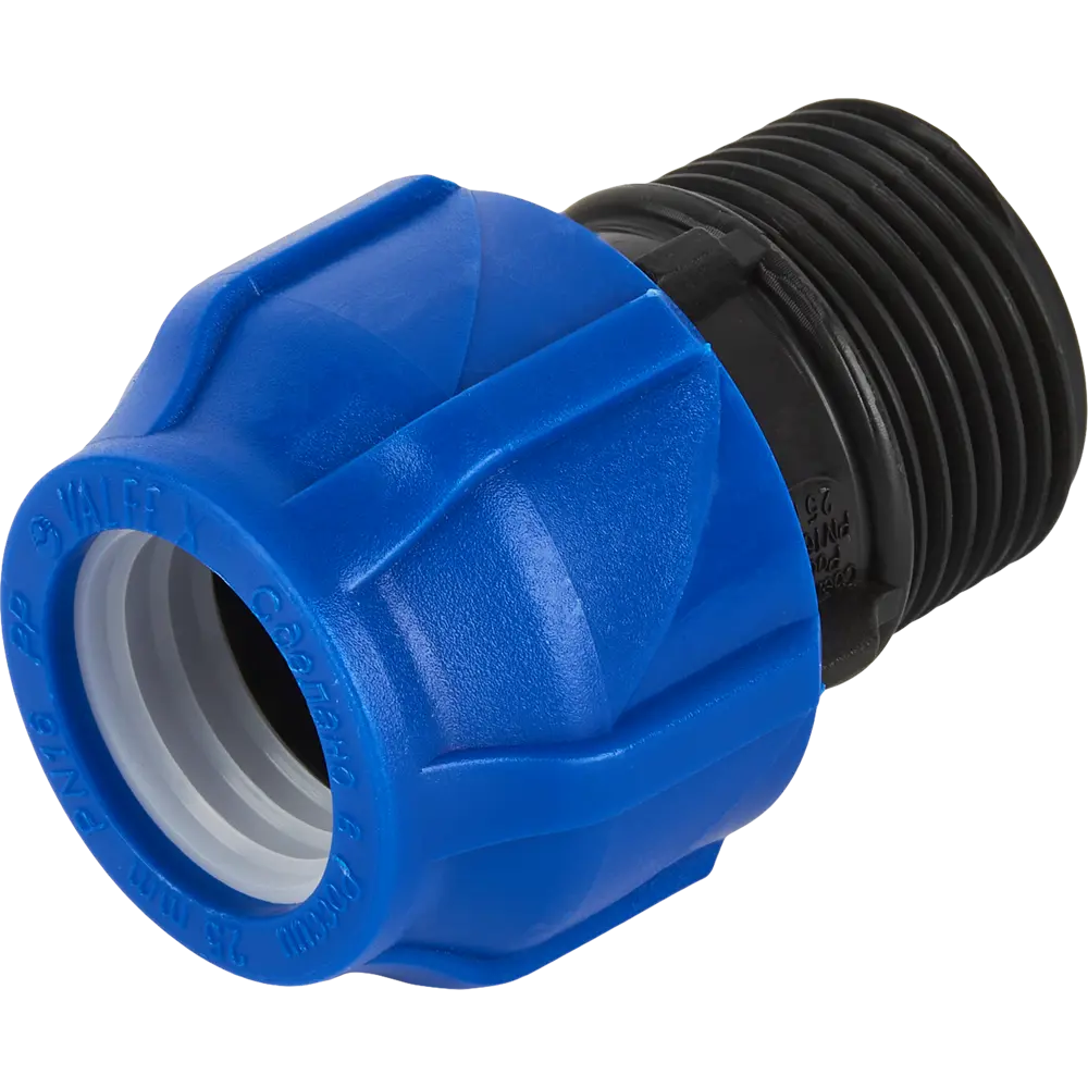 Муфта комбинированная ПНД Valfex 1"x25 мм НР 121001125100 89106761 STLM-2053169 