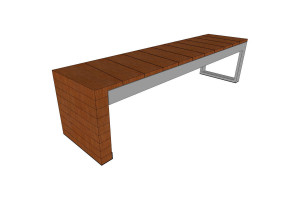 FSRT29 Скамья Duo  Forms-surfaces