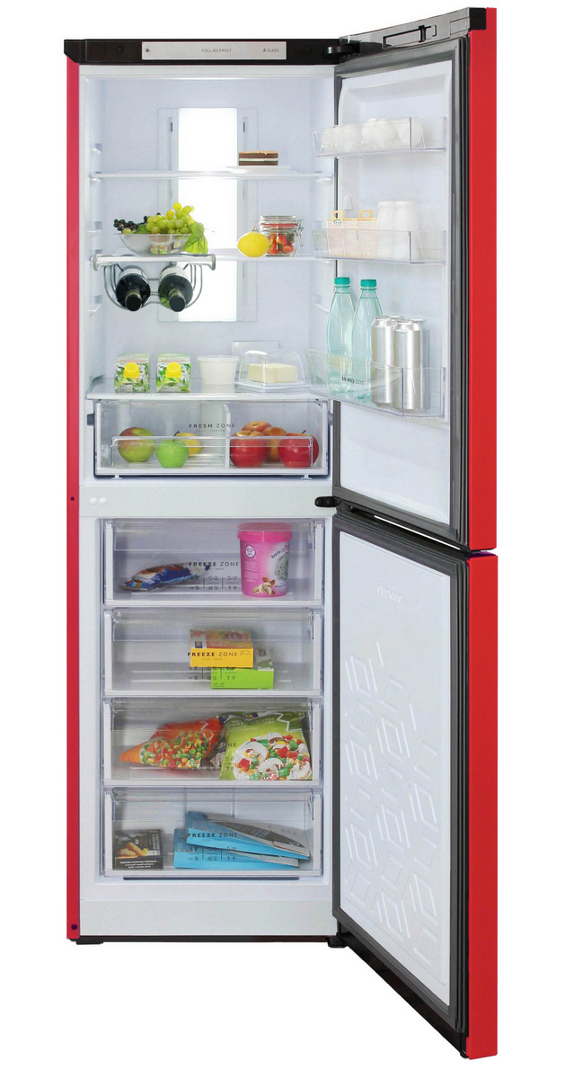 9185844 Холодильник с морозильником   Бирюса H940NF красный STDN-0118377 - Вид №2