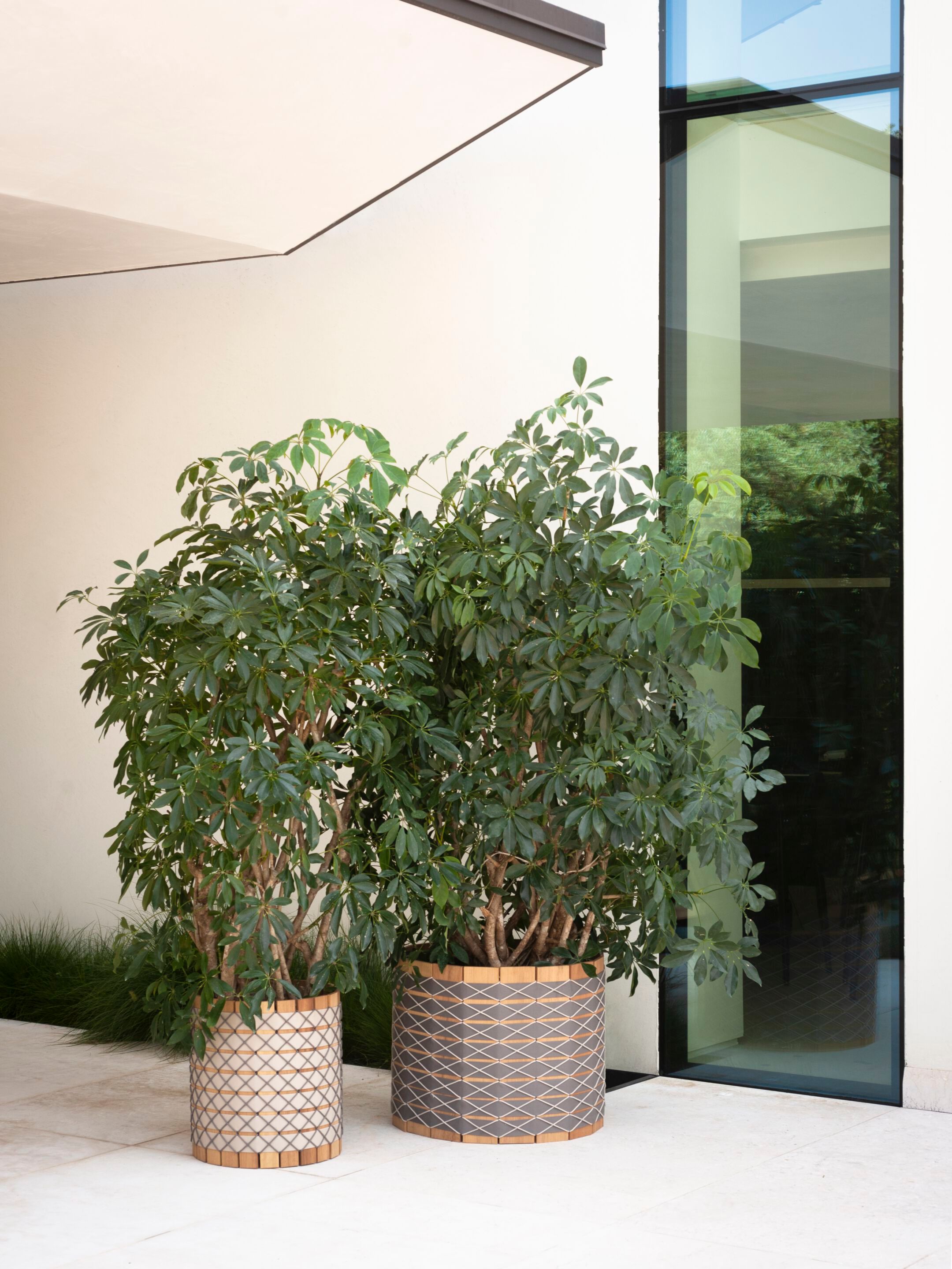 Круглая подставка для горшков в ироко RODA BARRIQUE ARCH-00140257 - Вид №1