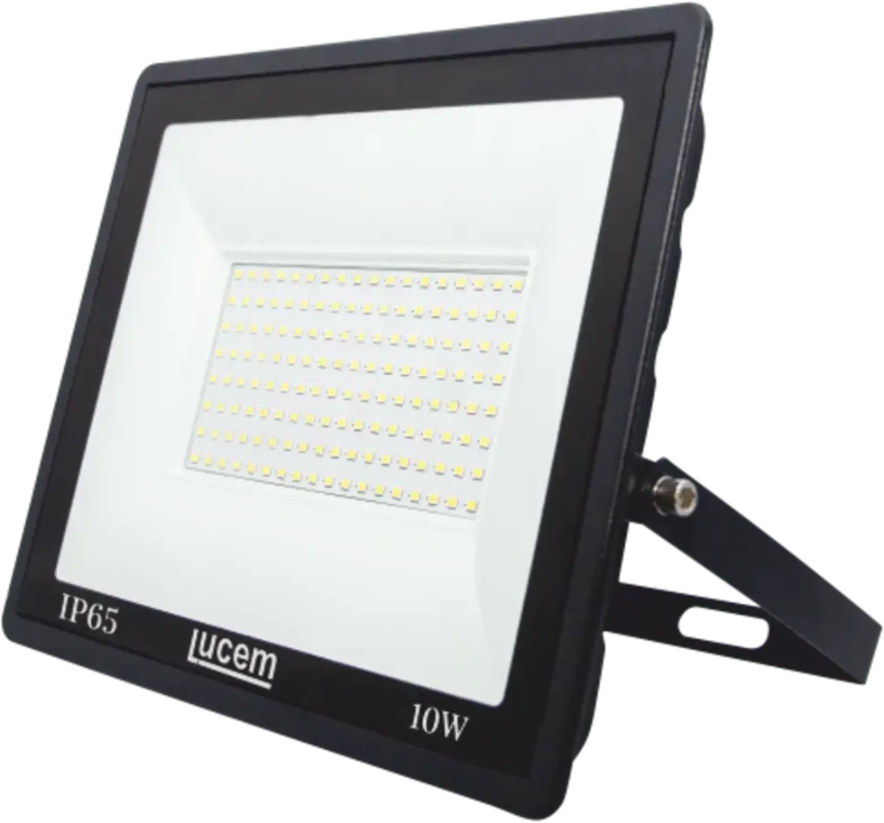 90644310 Прожектор светодиодный Lucem LM-FLDB FLSLPR00000201 10 Вт 6500 К IP65 холодный белый свет цвет прозрачный STLM-0911080